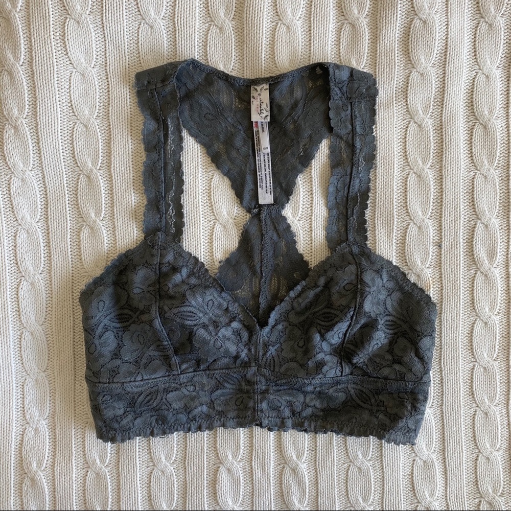 Free People Galloon Lace Racerback